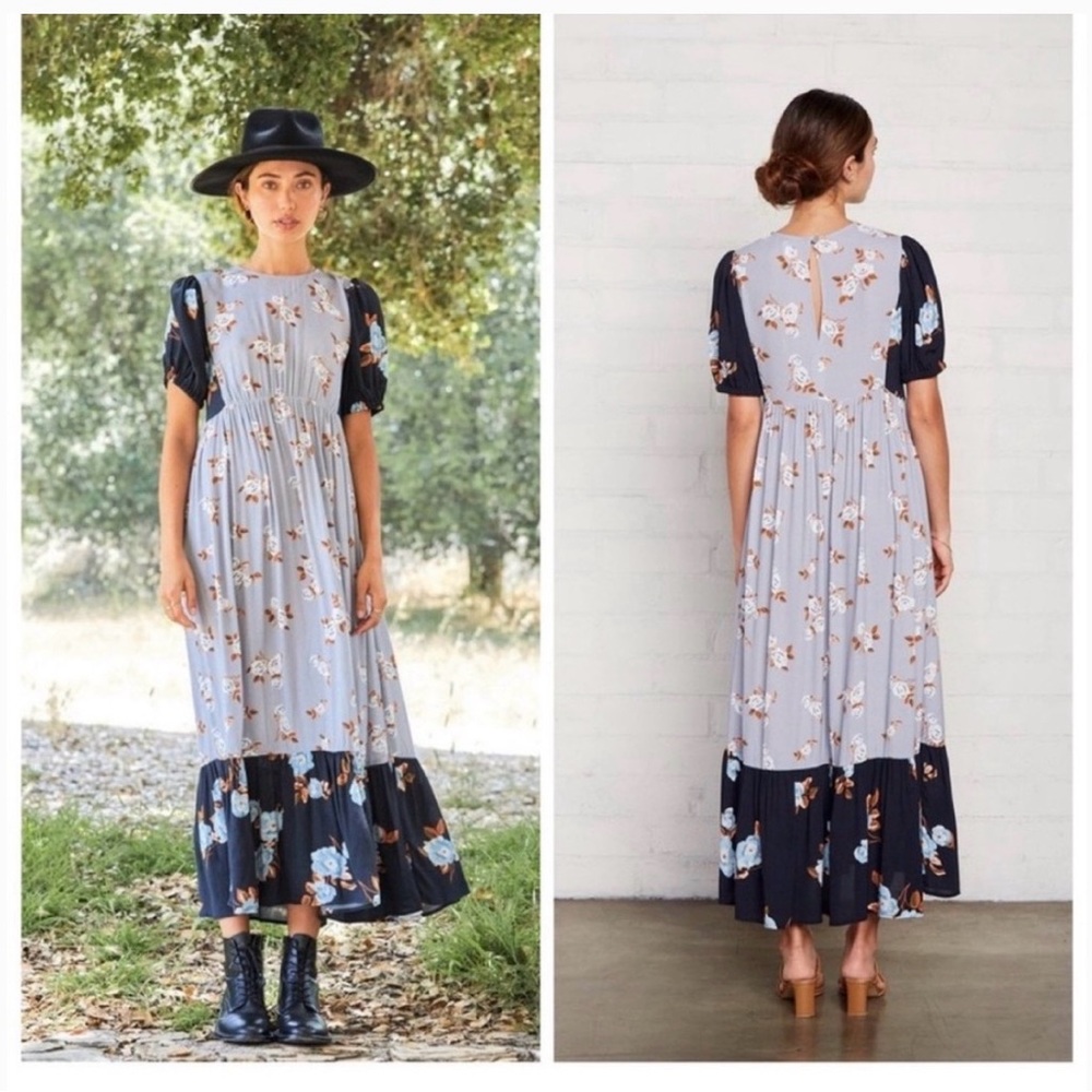 Rachel Pally | Crepe Midi Dress | Size S
